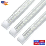 12/24pack 8 Foot Led Shop Light 8' 6500k T8 Garage Workshop Ceiling Tube Fixture. Fixed Price $219.98.