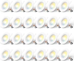 Amico 23 Pack 5/6 Inch 5cct Led Recessed Lighting Dimmable,2,7k/3k/40k/5k/6k. Fixed Price $59.99.