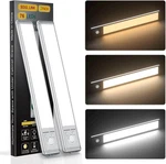 Under Cabinet Lights,76 Led Operated Motion 2pack-9.5inch, Silvery White. Fixed Price $17.58.