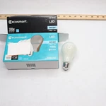 (3-pk) Ecosmart A19 Energy Star Dimmable Led Light Bulb Daylight 5000k. Fixed Price $7.65.