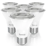 Sunco 6 Pack Par20 Led Bulbs, Flood Light Bulb Outdoor, 500 Lm, 7w (50w Equiv.... Fixed Price $30.34.