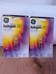 2 Ge 48428 Halogen Bulb Edison 35 W T4 Specialty 350 Lm Bright Crisp Light Clear. Fixed Price $14.99.