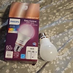 Philips Wiz Connected Full Color Wi-fi Led A19 Smart Light Bulb 800 Lumens. Fixed Price $6.00.