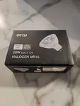 6 Pack Led Mr16 3.5w 12v 20w Halogen Replacement Bulbs Gu5.3 Bi-pin 5000k. Fixed Price $14.24.