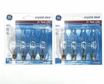 Ge Reveal Light Bulb Soft White 60 W 455 Lumen E12 Candelabra Base 8 Bulbs. Fixed Price $12.98.