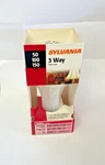 Sylvania Soft White 3-way Light Bulbs 50/150a21/wrp 120v.. Fixed Price $7.00.