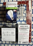Box Of 4 New A19 Led Light Bulb 8w= 60w Soft White Rough Service For Garage Door. Fixed Price $33.05.