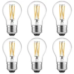 Gozelux A15 Led Bulbs - Vintage Edison Bulbs, Dimmable, Clear Glass, E26 Med.... Fixed Price $20.64.