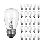 Moonflor 48 Pack S14 Light Bulbs, 11 Watt Warm Commercial Grade... Fast Usa Ship. Fixed Price $62.96.