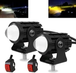2pcs Super Bright 24w Led Two-color White Amber Spotlight + Black. Fixed Price $28.88.