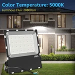 240w Led Flood Light Equiv 1000w Mh/hps Outdoor Commercial Stadium Court Fixture. Fixed Price $135.20.