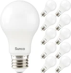 Sunco 10 Pack 3w=25w A19 Led Count (pack Of 1), 4000k Cool White. Fixed Price $33.11.