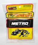 5 Pack Metrovac Genuine Disposable Replacement Vacuum Bags For Model Mdv-1 Vm Am. Fixed Price $15.95.