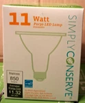 Simply Converse Par30 Led Light Bulb Dimmable 11w 75w Soft White Longneck 2700k. Fixed Price $18.95.
