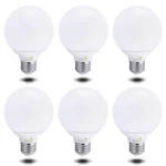 6 Pack Bioluz Dimmable Globe Led G25 Bulbs, 40 Watt Replacement (uses Watts.... Fixed Price $44.03.