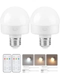 Rechargeable Light Bulbs With Remote Control, Battery Operated Wi.... Fixed Price $27.02.