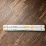 Boxof2 New Ge Kitchen & Bath 24" Fluorescent Light Bulb 21325 Ecolux 20w F20t12. Fixed Price $52.00.