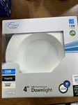 Euri Lighting Dlc4-1040e Led 4" Downlight, Retrofit Line, Bright White 4000k, D. Fixed Price $14.99.