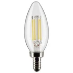 Satco S21273 5.5 Watt Led Lamp B11 Candelabra Base 2700k 120 Volt. Fixed Price $22.28.