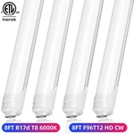 8ft T8 R17d Led Shop Lights 6000k 72w F96t12 Ho Cw Rotate Tube Light Bulbs. Fixed Price $321.99.