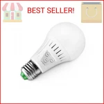 Elrigs Motion Sensor Light Bulb With Dusk To Dawn, E26 Base, 7w Led(60w Equivale. Fixed Price $21.52.