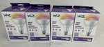 Lot Of 4 -wiz 65w Br30 Color Led Smart Bulb -indoor- Wi-fi - Free Shipping. Fixed Price $24.98.