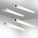 Alusso 5cct Led Shop Lights For Workshop 4ft, 4800lm Super Bright, 20w 30w. Fixed Price $118.90.