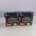 Lot 12 Feit Led Light Bulb Enhance 5.5w 60w E12 017801213157 Sft White 500lu New. Fixed Price $29.99.