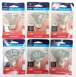 Nos! Six (6) Westinghouse 50w Mr16 Frost Gu10 Mini-reflector Flood Bulbs. Fixed Price $24.99.