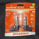 Sylvania 9005 Silverstar Ultra High Performance Halogen Headlight Bulb, 2 Bulbs. Fixed Price $27.00.