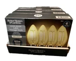 Better Home & Gardens Led Vintage Style Soft White 4 Bulbs 60w (lot 4) Med Base. Fixed Price $34.99.