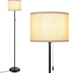 Floor Lamp For Living Room, Led Modern Simple Standing Lamps, Tall Bedr. Fixed Price $43.05.