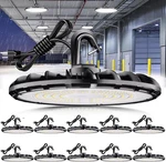 100w Ufo Led High Bay Lights, 11,000lm, 10 Pack, Waterproof, Ul Listed. Fixed Price $374.99.