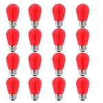 Lxcom Lighting S14 Red Christmas Replacement Bulb 1w Vintage Led Edison Bulbs E2. Fixed Price $30.17.
