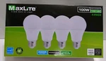 Maxlite 100w Daylight Dimmable 22yr 13w Led 4-pack Light Bulbs 1600 Lumens Lamp. Fixed Price $8.98.