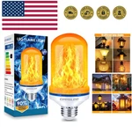 Upgraded Led Flame Light Bulbs, 4 Modes Flickering E26 Base Fire.... Fixed Price $19.99.