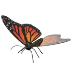 Metal Earth Monarch Butterfly 3d Model + Tweezers. Fixed Price $12.90.