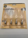 Ge Crystal Clear 25 Watt Light Bulb 4 Pack New In Package. Fixed Price $9.99.