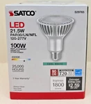 (6-pack) Satco 21.5w Par30/ln/nfl Long Neck Led Light Bulb 3000k Flood. Fixed Price $49.99.