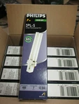 Case Of 10 Philips 7w Compact Fluorescent Bulbs Pl-s 835/2p G23 Pls 835 2p. Fixed Price $19.99.
