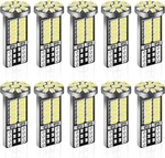 10 Pieces 194 Led Bulb Super Bright 6500k T10 168 2825 W5w 34-smd 3014 Chipsets. Fixed Price $17.87.