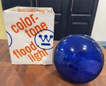 Vtg Westinghouse Color Tone Outdoor Flood Light Bulb 100 Watt Nos Blue. Fixed Price $17.24.