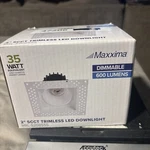 Maxxima 2 Trimless 5cct Recessed Downlight Led Inch White Mrl-s20855s. Fixed Price $23.87.