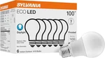 Sylvania Eco Led Light Bulb, A19, 100w Equivalent, Efficient 14.5w, 7 Year, 1450. Fixed Price $21.18.