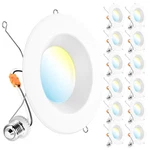 Sunco 12 Pack 6 Inch Led Recessed Light, Retrofit Downlight Can Lights For Ce.... Fixed Price $88.50.