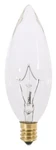 Satco S3393 220v E14 Euro Base 25-watt B10 Light Bulb, Clear. Fixed Price $10.47.