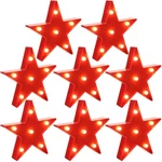 Jutom 8 Pieces Star Night Lights Led Plastic Shaped Sign Lighted Marquee De. Fixed Price $48.63.