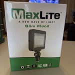 Maxlite Hardwired Led Bronze Slim Flood Light - Msf29uw-50by New In Box. Fixed Price $49.99.
