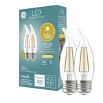 Ge Led+ Lighting 60w 5w Outdoor Soft White Led Dusk To Dawn Medium Base 2 Pack. Fixed Price $8.95.