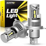 Auxito 2024 Upgraded H4 Led Bulb, 1:1 Mini Size No Adapter Required, 6500k Wh.... Fixed Price $70.09.
